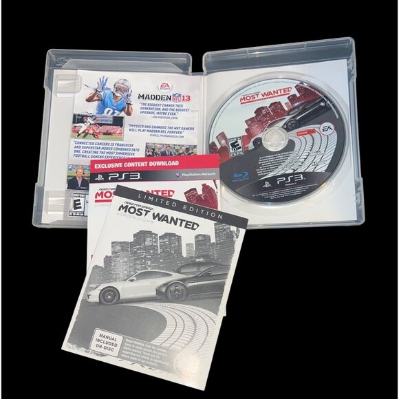 PlayStation 3 Most Wanted Limited Edition PS3 Adult Owned - Picture 3 of 3